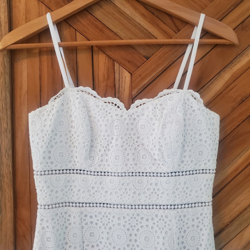 White Eyelet LP Dress